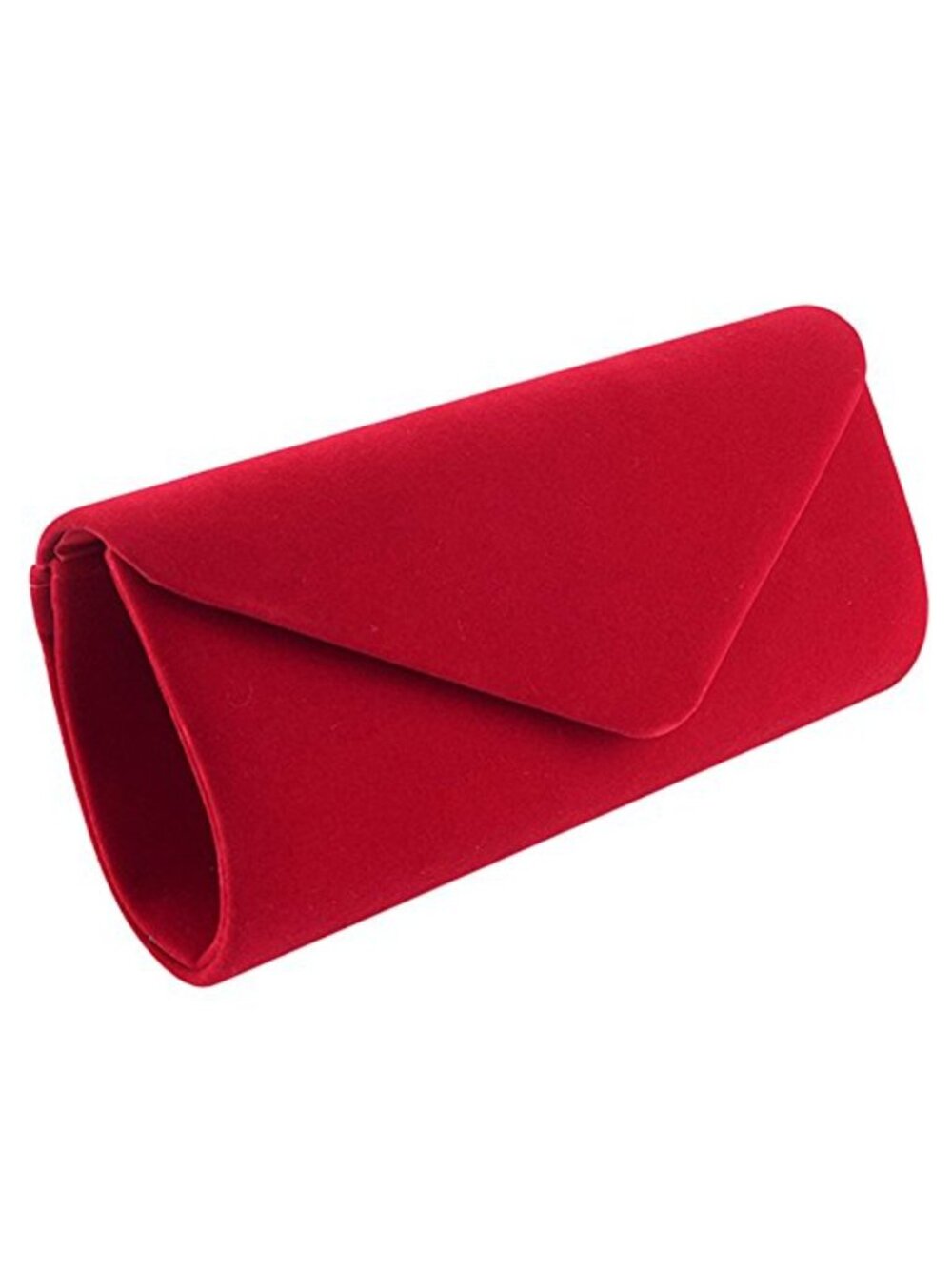 Velvet Evening Clutch Purse with Detachable Chain Strap for Wedding Party Prom